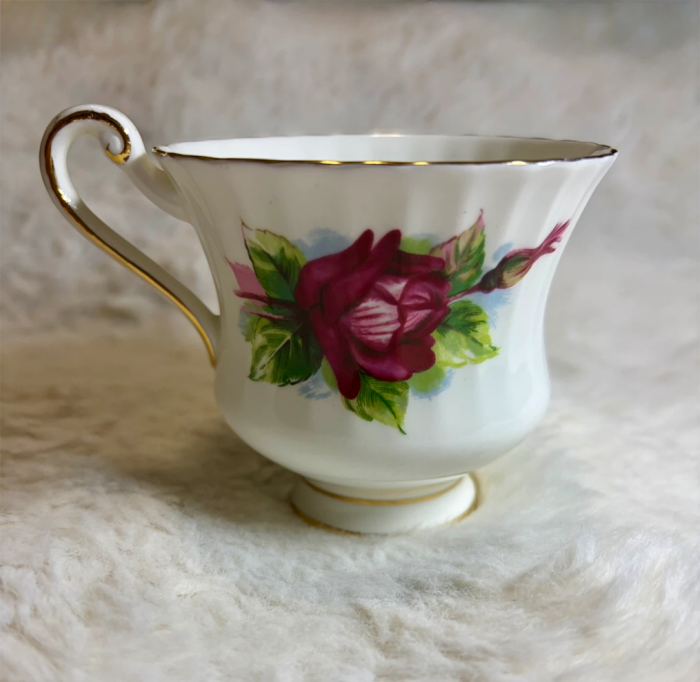 Paragon Bone China Teacup Saucer Queen England Rose - photo 2