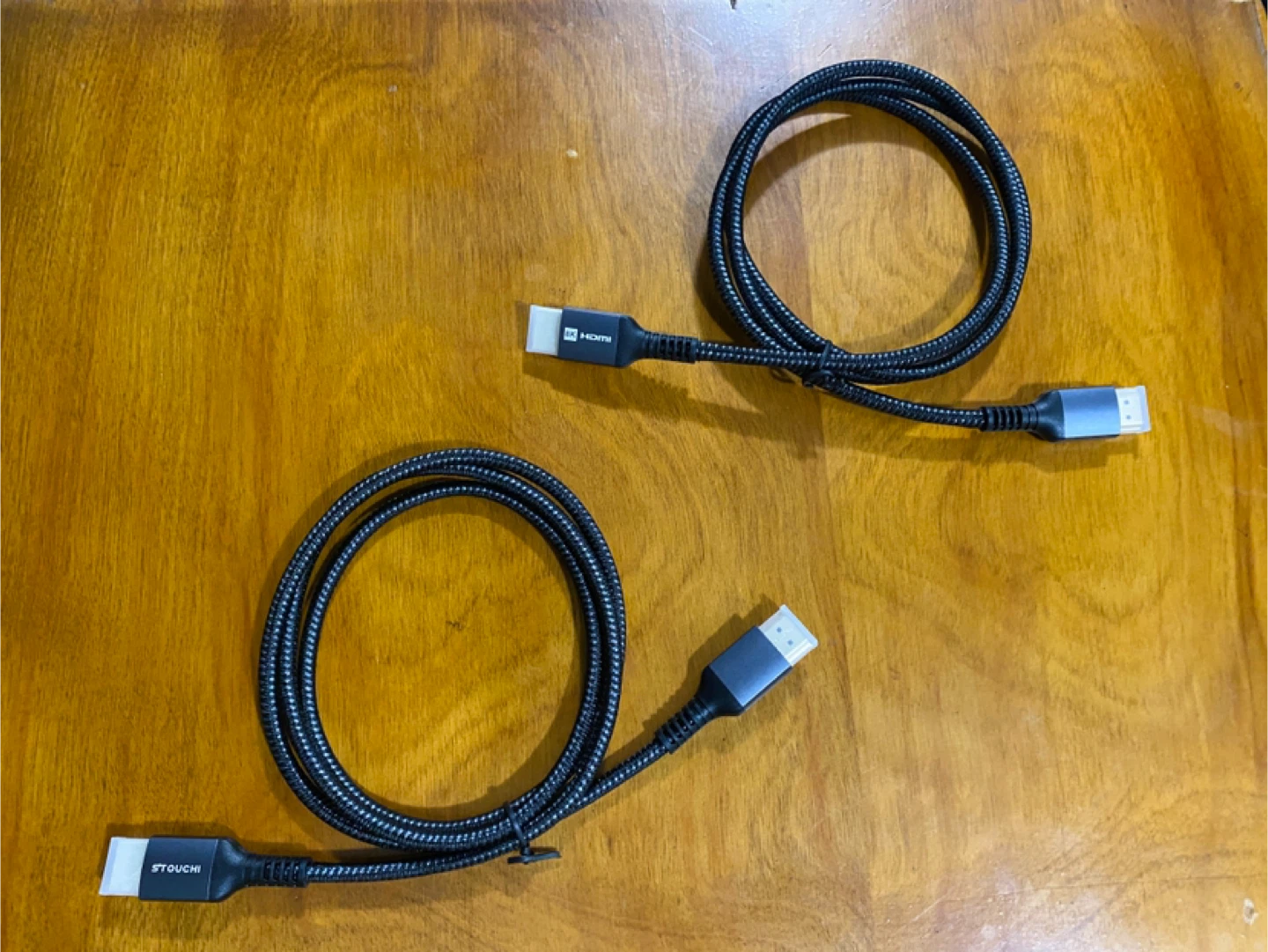 STOUCHI Braided 8K HDMI Cable (2-Pieces) – New, Tested