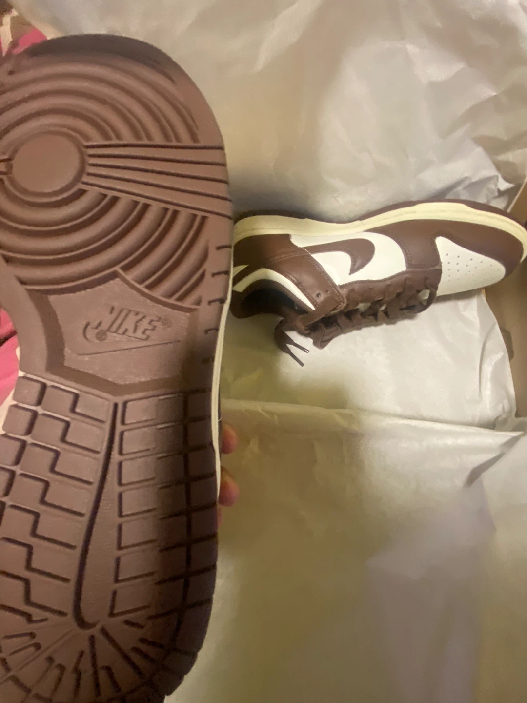 Nike Dunk Low "Chocolate" Sneakers - photo 3