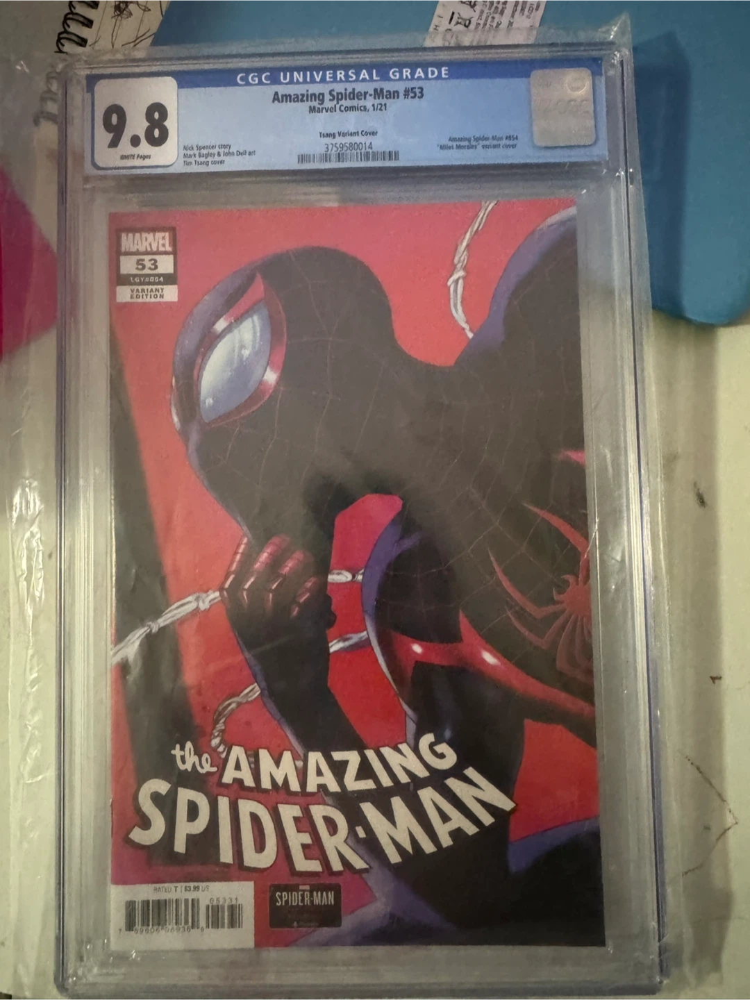 Amazing Spider-Man #53 CGC 9.8 Tsang Variant Cover