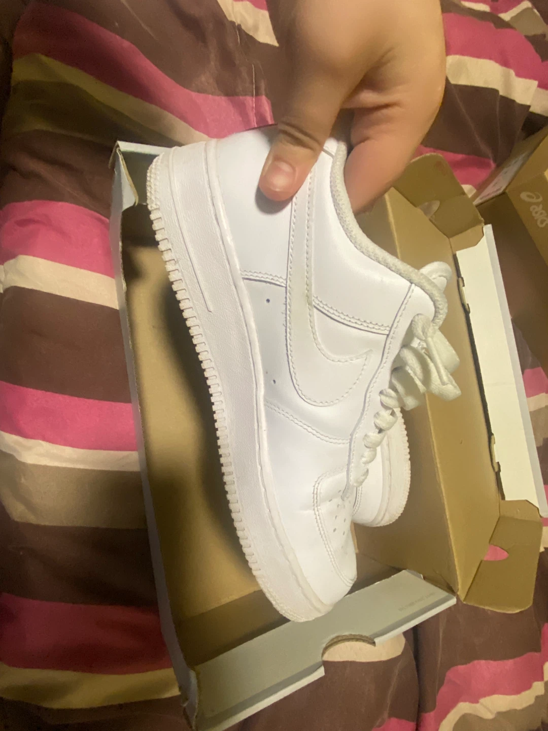 Nike Air Force 1 Men's White Sneakers - photo 3
