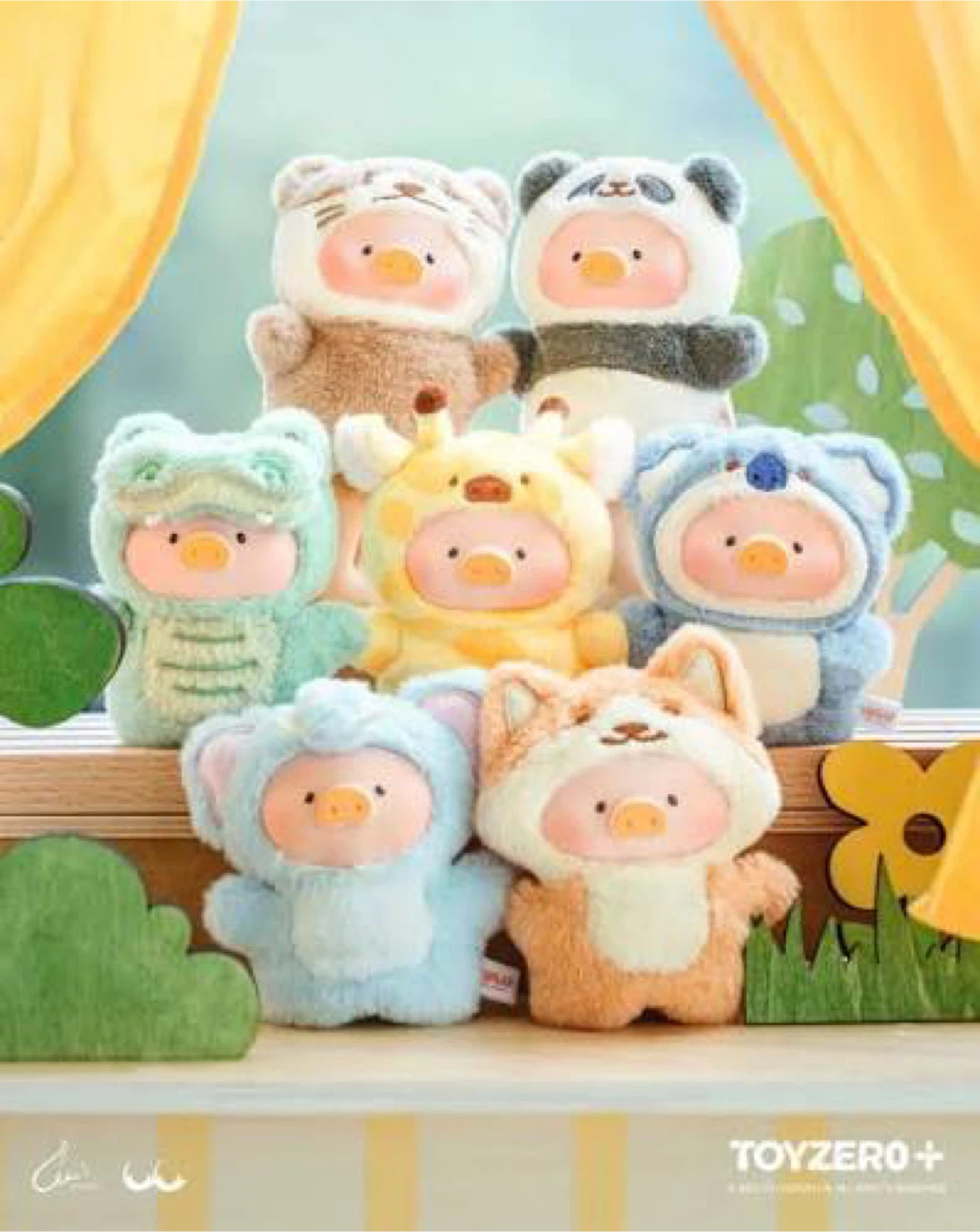 Lulu pig finger puppet animals