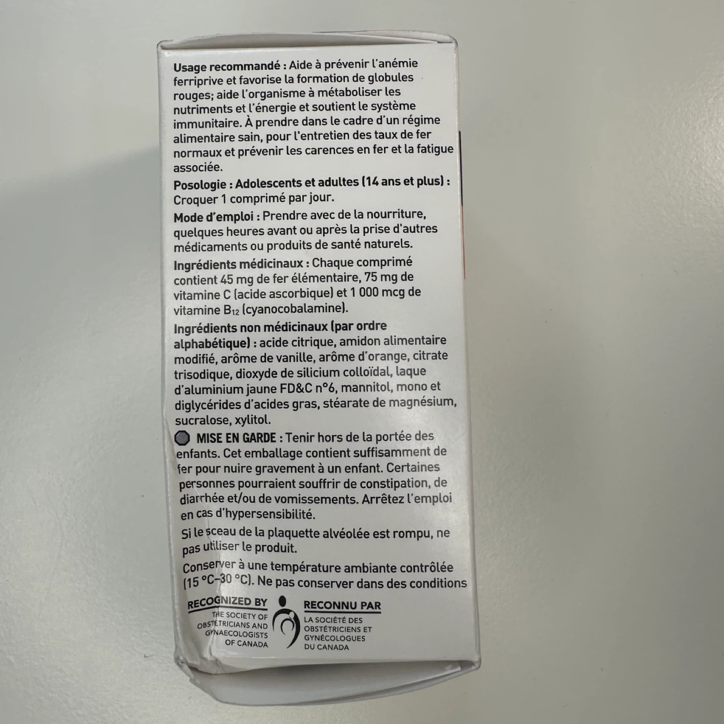 FeraMAX Pd Maintenance 45 Iron Supplement - BRAND NEW - photo 3