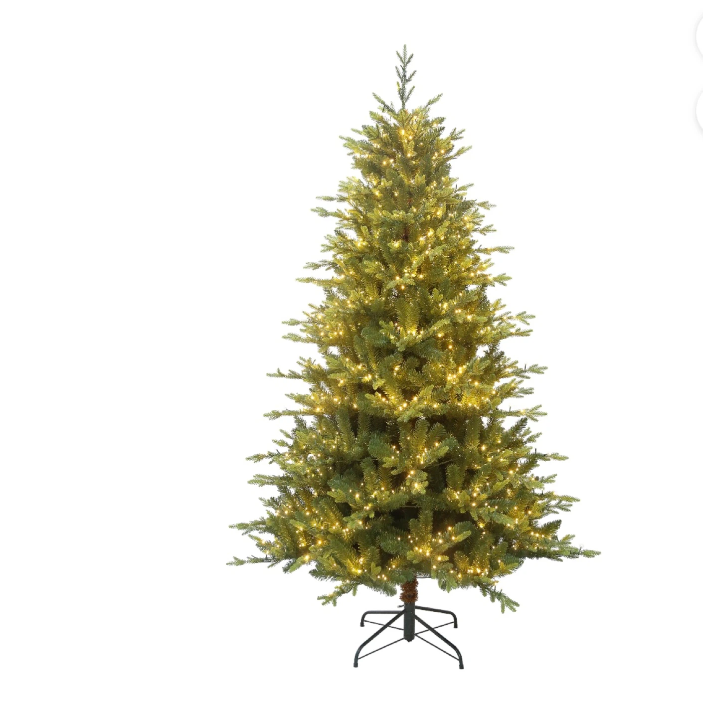 7.5ft Pre-lit Artificial Christmas Tree with Lights