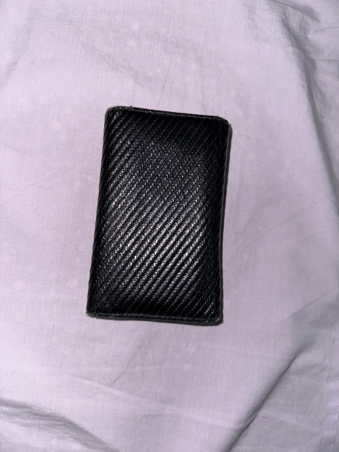 Dior Black Leather Key Holder - photo 2