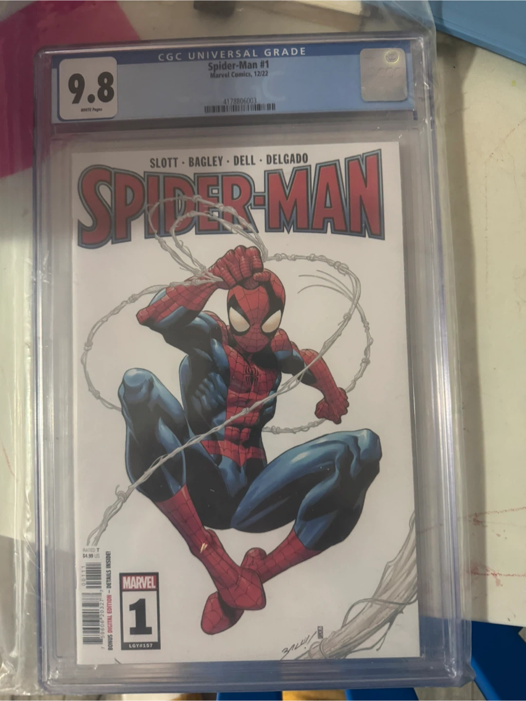 Spider-Man #1 CGC Graded 9.8 Marvel Comics 12/22