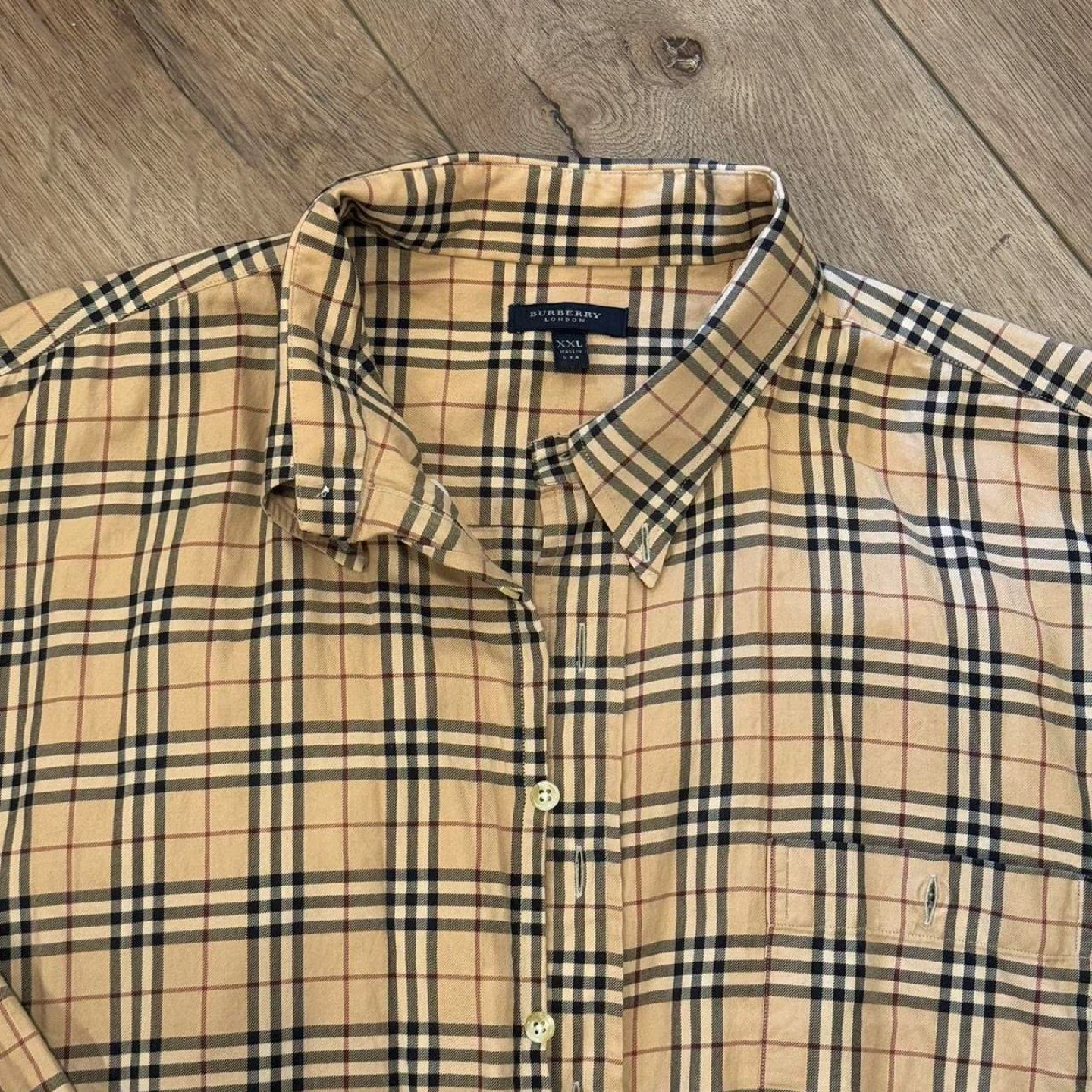 Burberry London Nova Check Button-Down Shirt XXL - photo 2