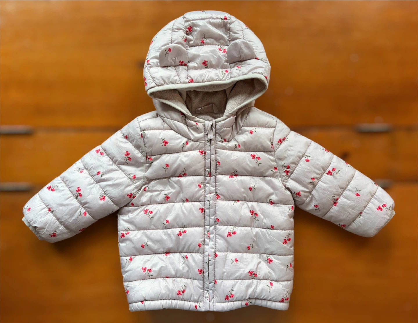 Old Navy Baby Girl Hooded Frost-Free Spring/Fall Jacket (12-18)
