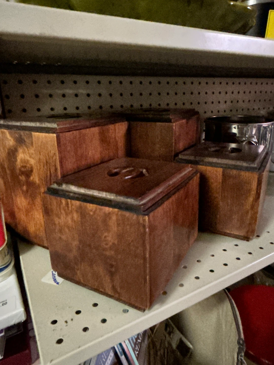 Wooden Storage Boxes
