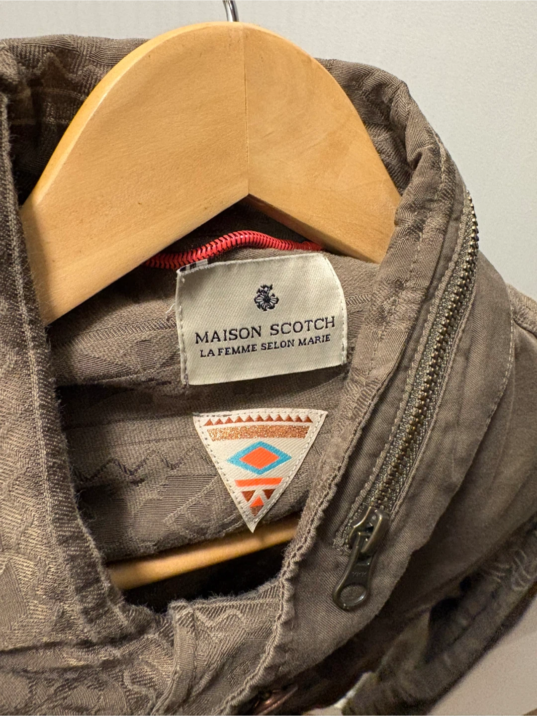 Maison Scotch Patterned Utility Jacket - photo 3