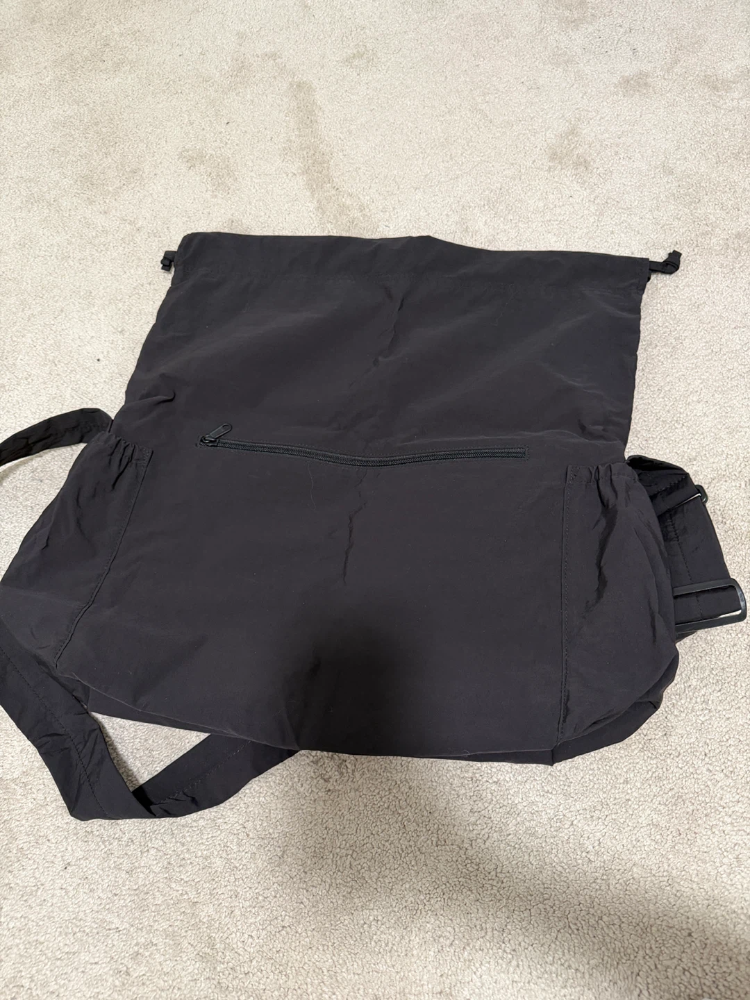 Uniqlo Black Messenger Bag