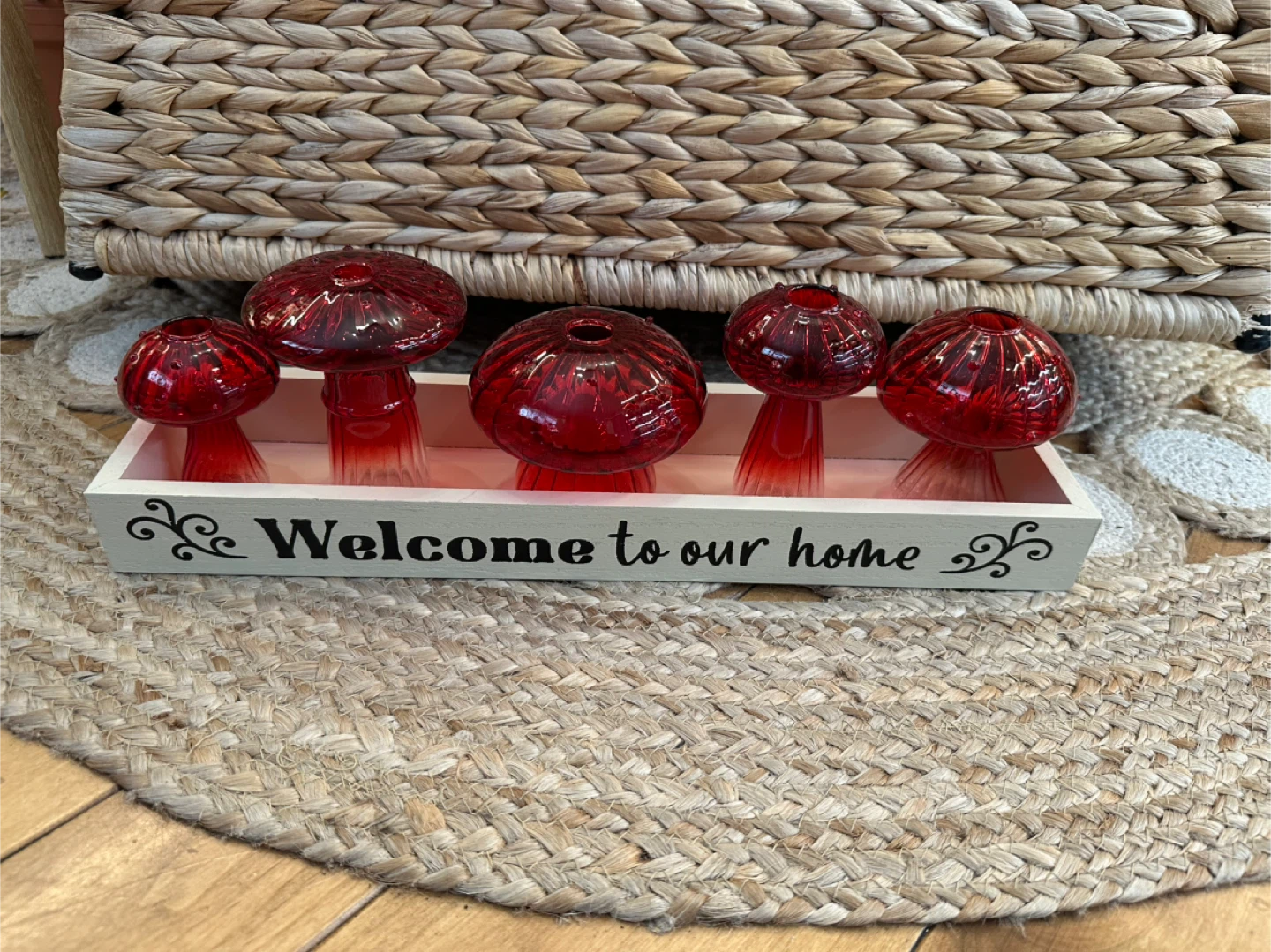 6pc Glass Mushroom Propagation/Bud Vase sets - photo 3