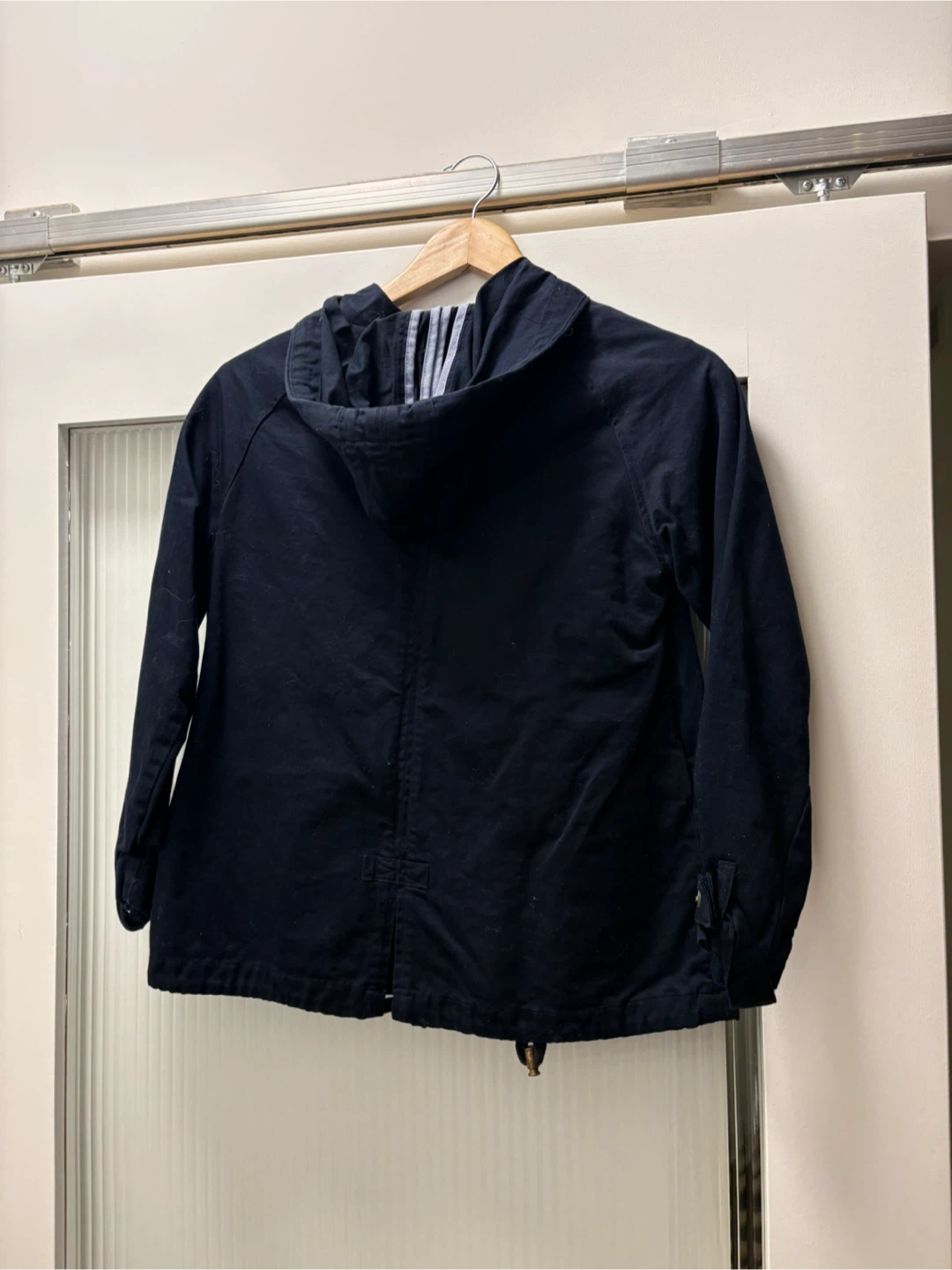 Pull&Bear Navy Hooded Jacket - photo 2