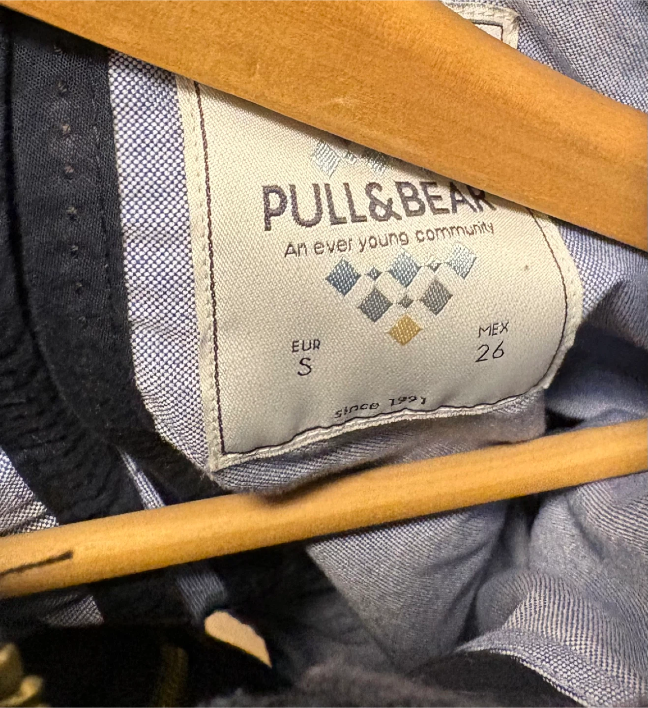 Pull&Bear Navy Hooded Jacket - photo 3