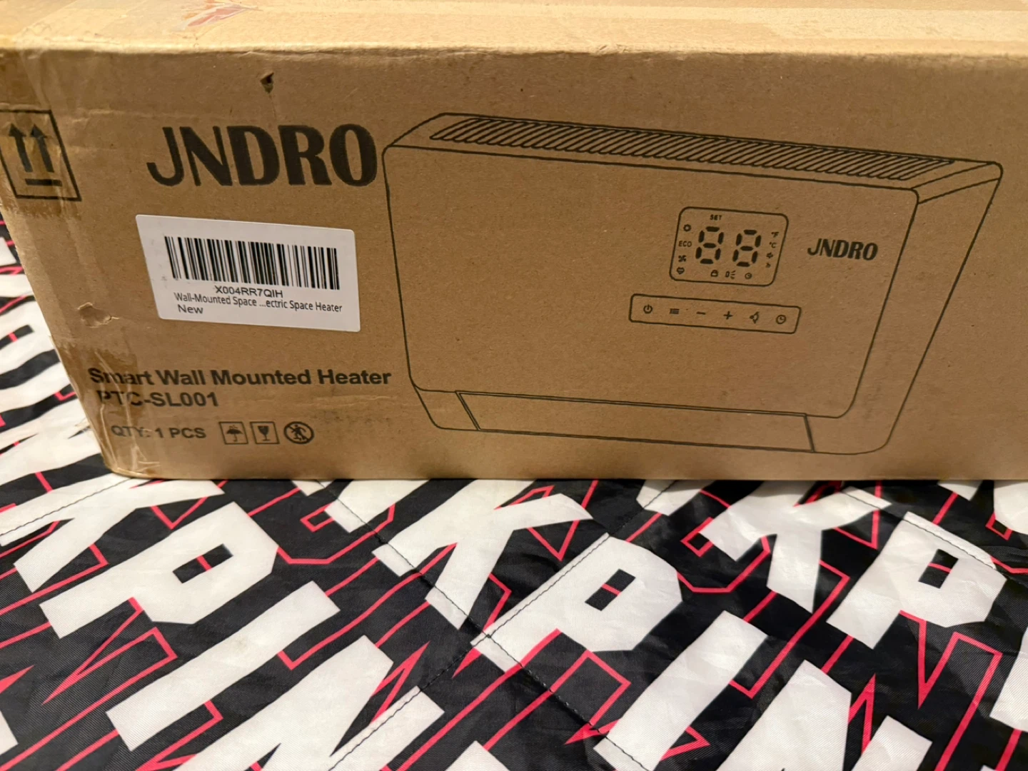 JNDRO Smart Wall Mounted Electric Space Heater PTC-SL001 - photo 5