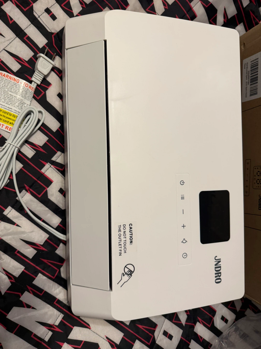 JNDRO Smart Wall Mounted Electric Space Heater PTC-SL001 - photo 4