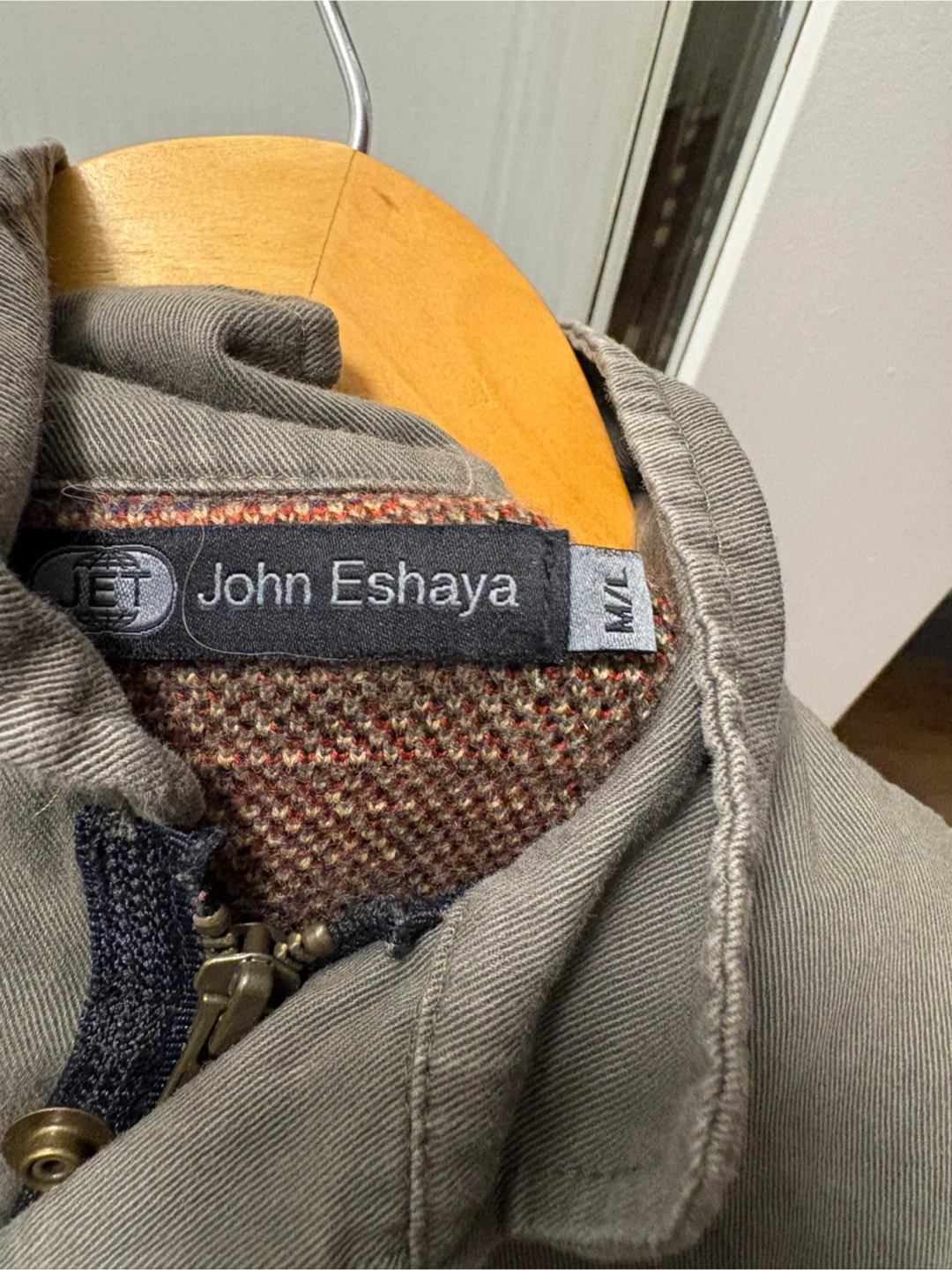 John Eshaya Military Style Utility Jacket - photo 3
