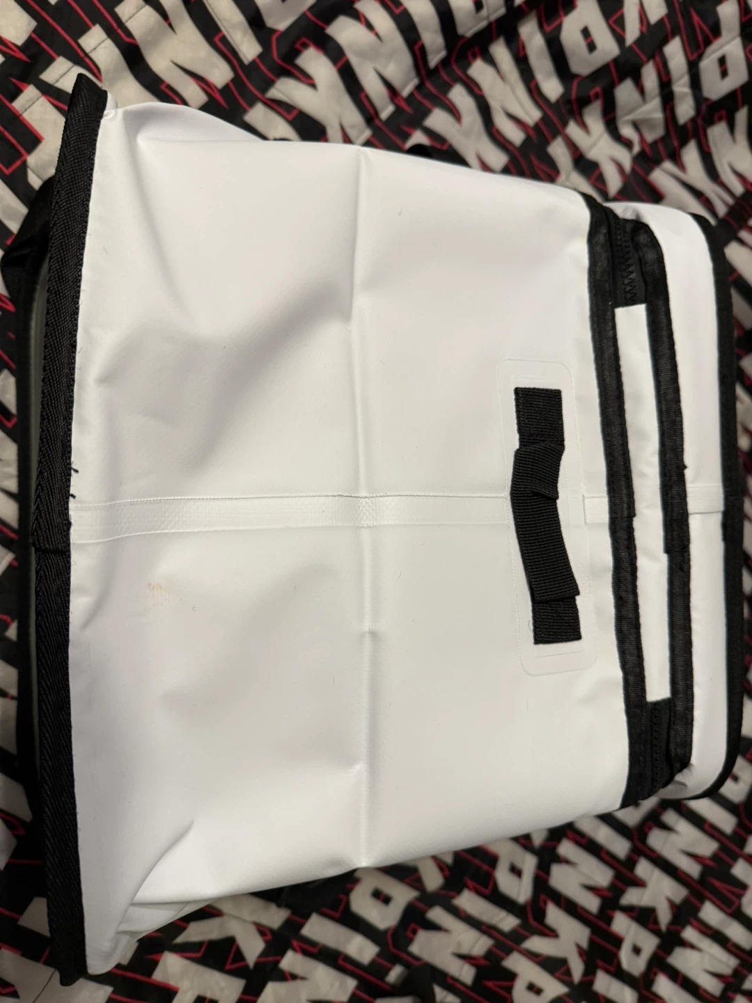 White Insulated Lunch Bag / Cooler Bag - photo 2