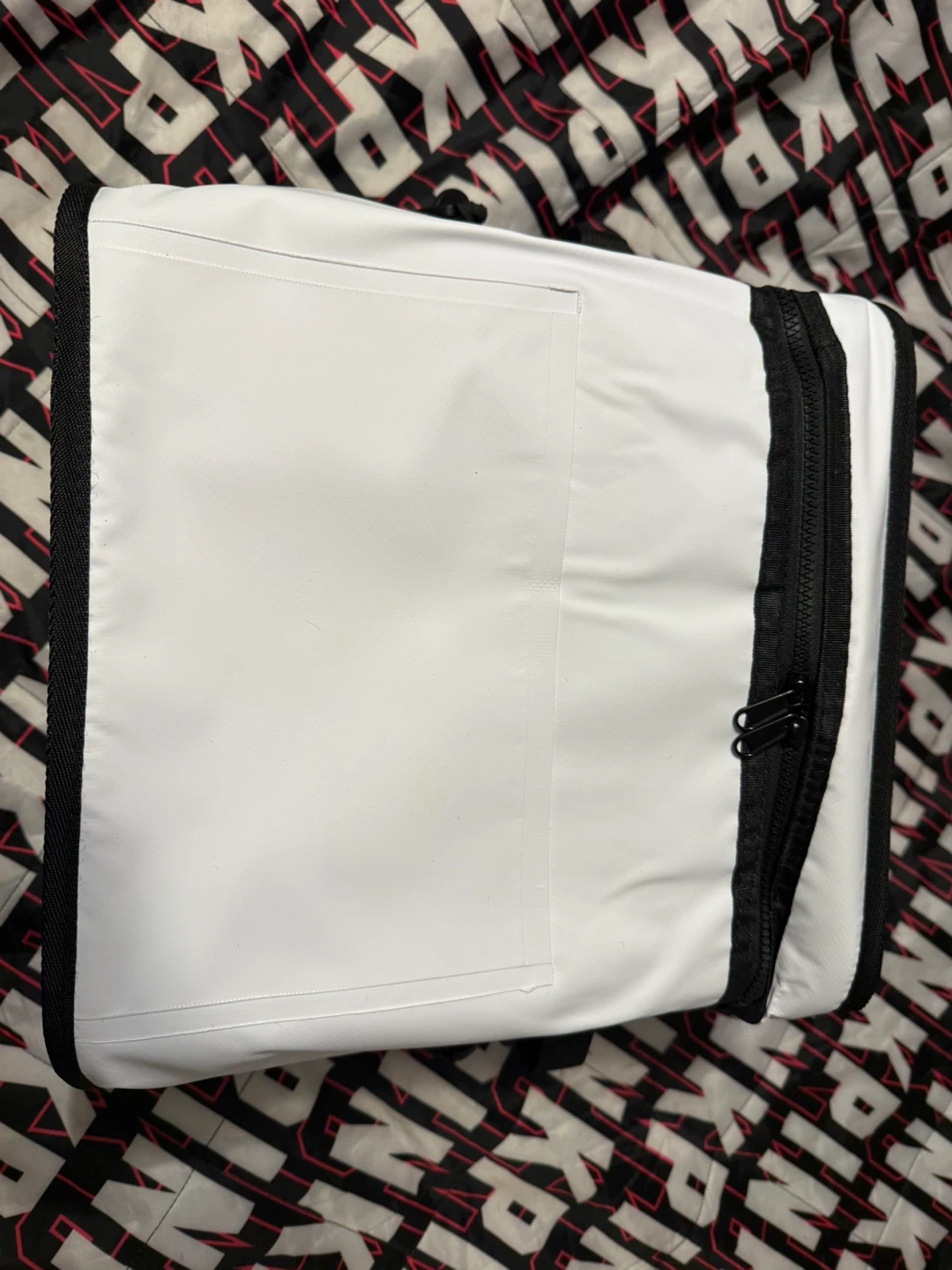 White Insulated Lunch Bag / Cooler Bag