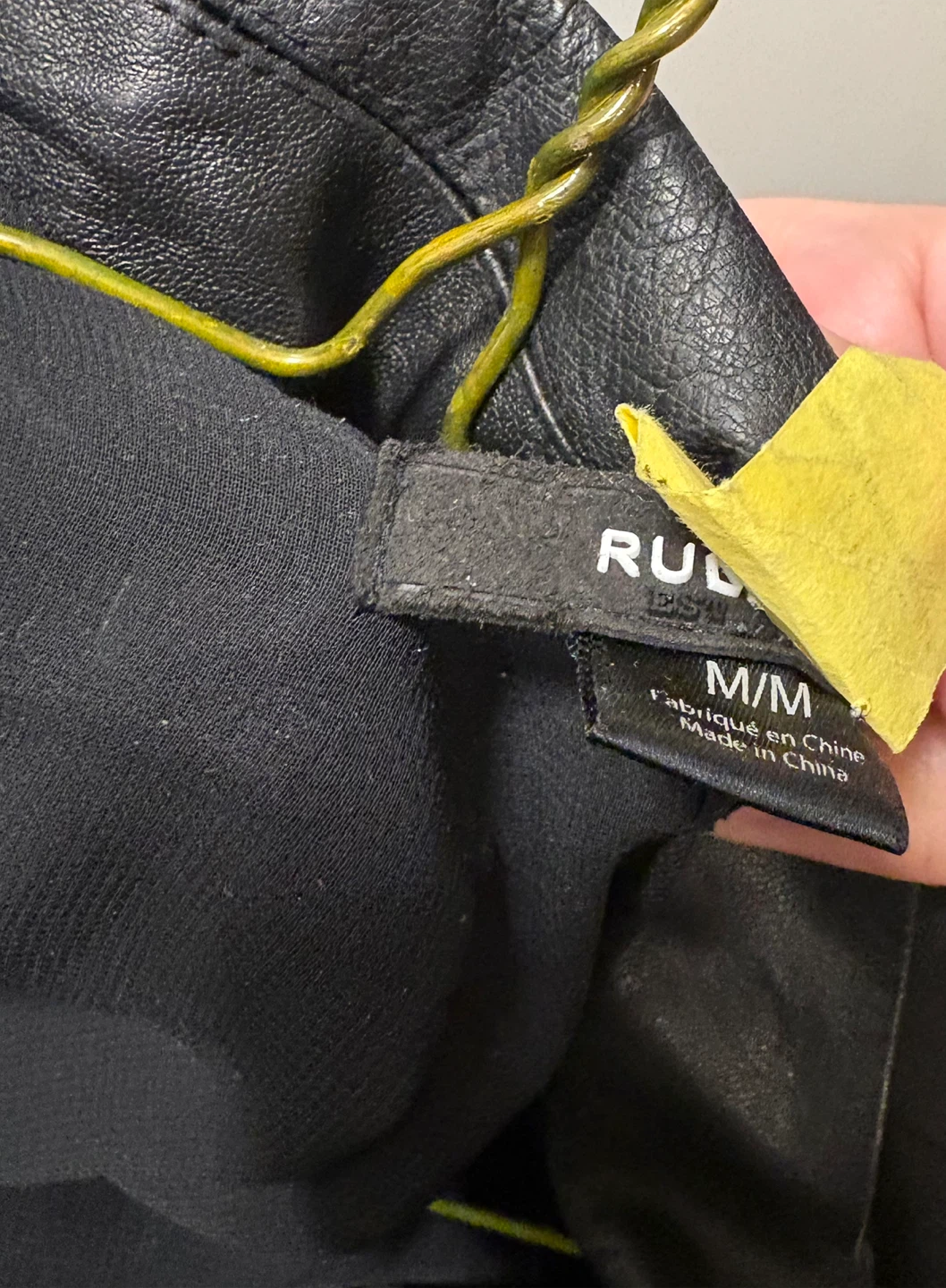 Rudsak Black Blazer Leather Trim Jacket - photo 3