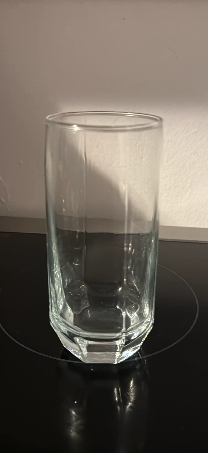 Set of 6 clear drinking glasses - photo 2