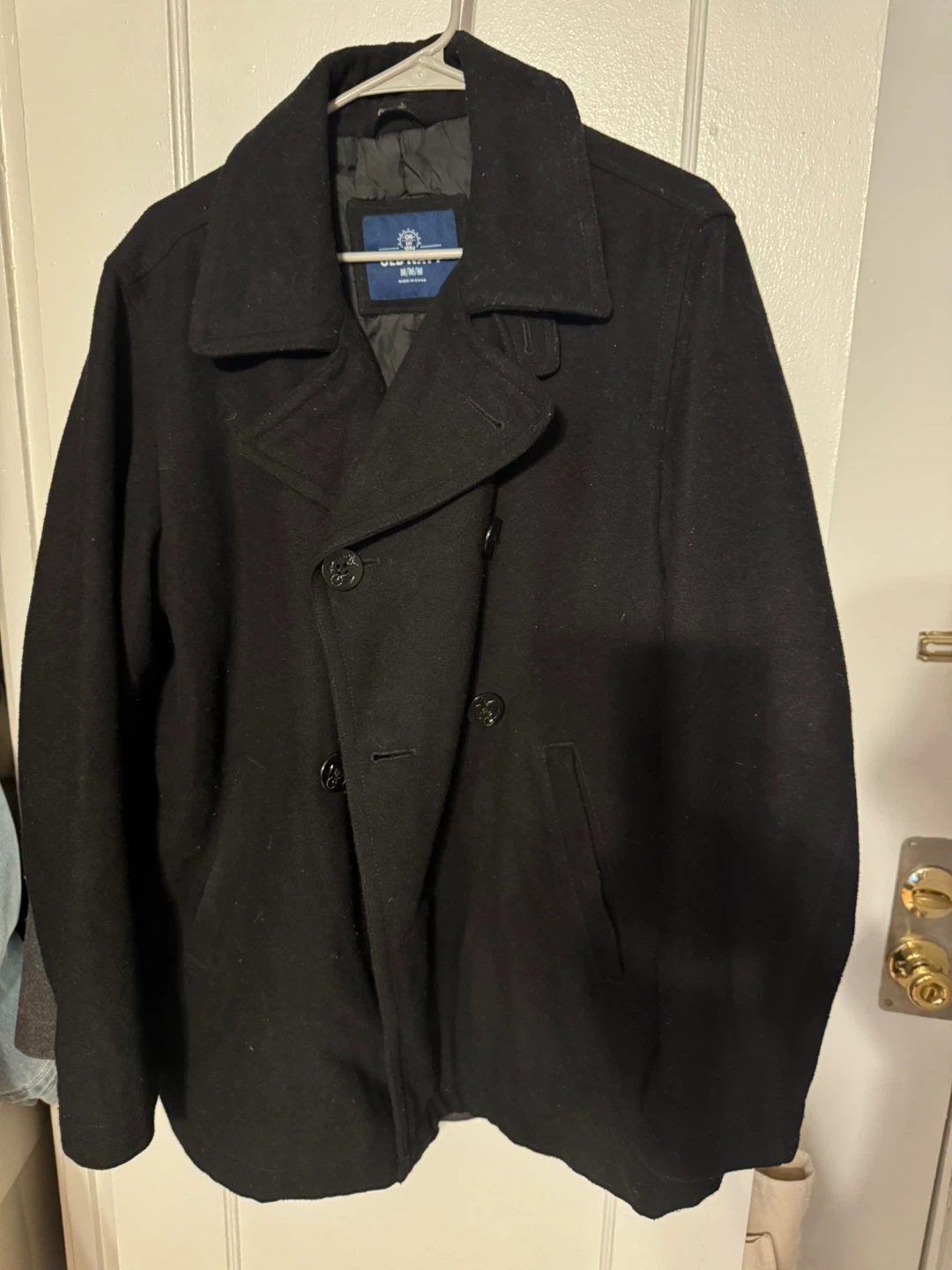 Old Navy Men's Peacoat Jacket - Dark Gray - photo 3