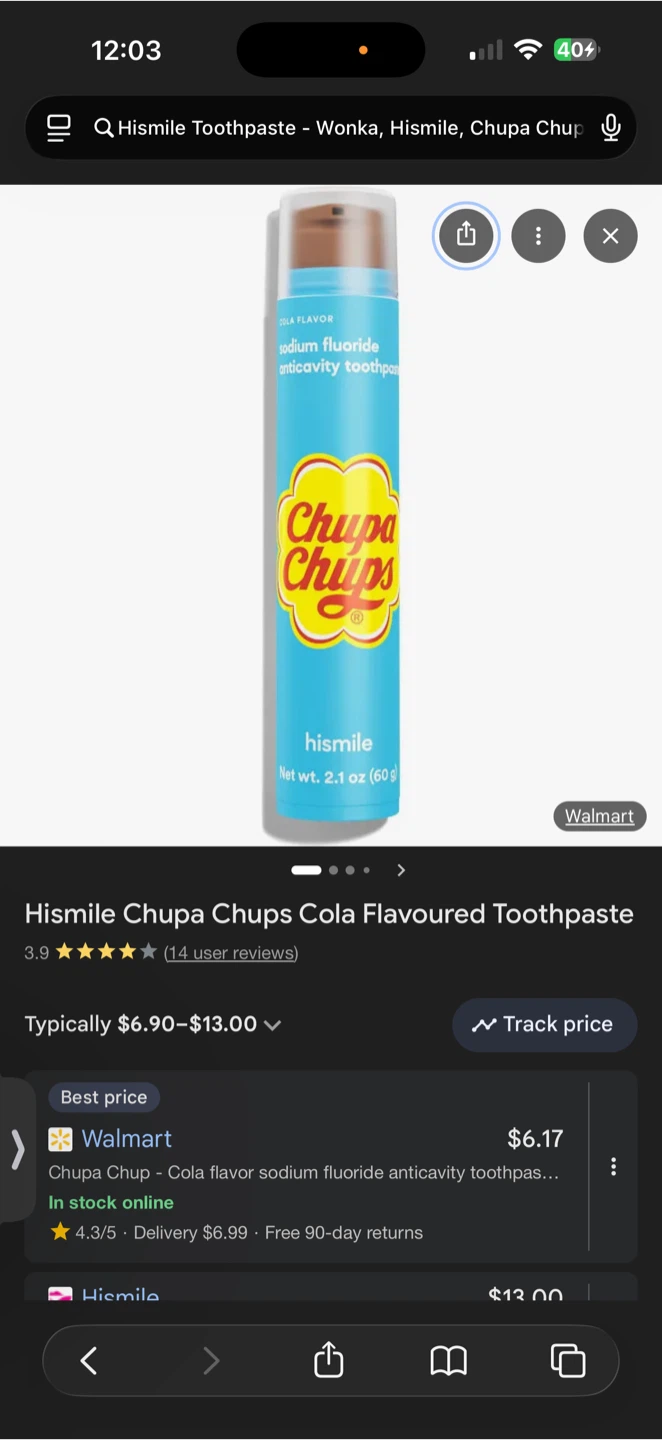 Hismile Toothpaste - Wonka, Chupa Chups, Hismile Flavors - photo 3