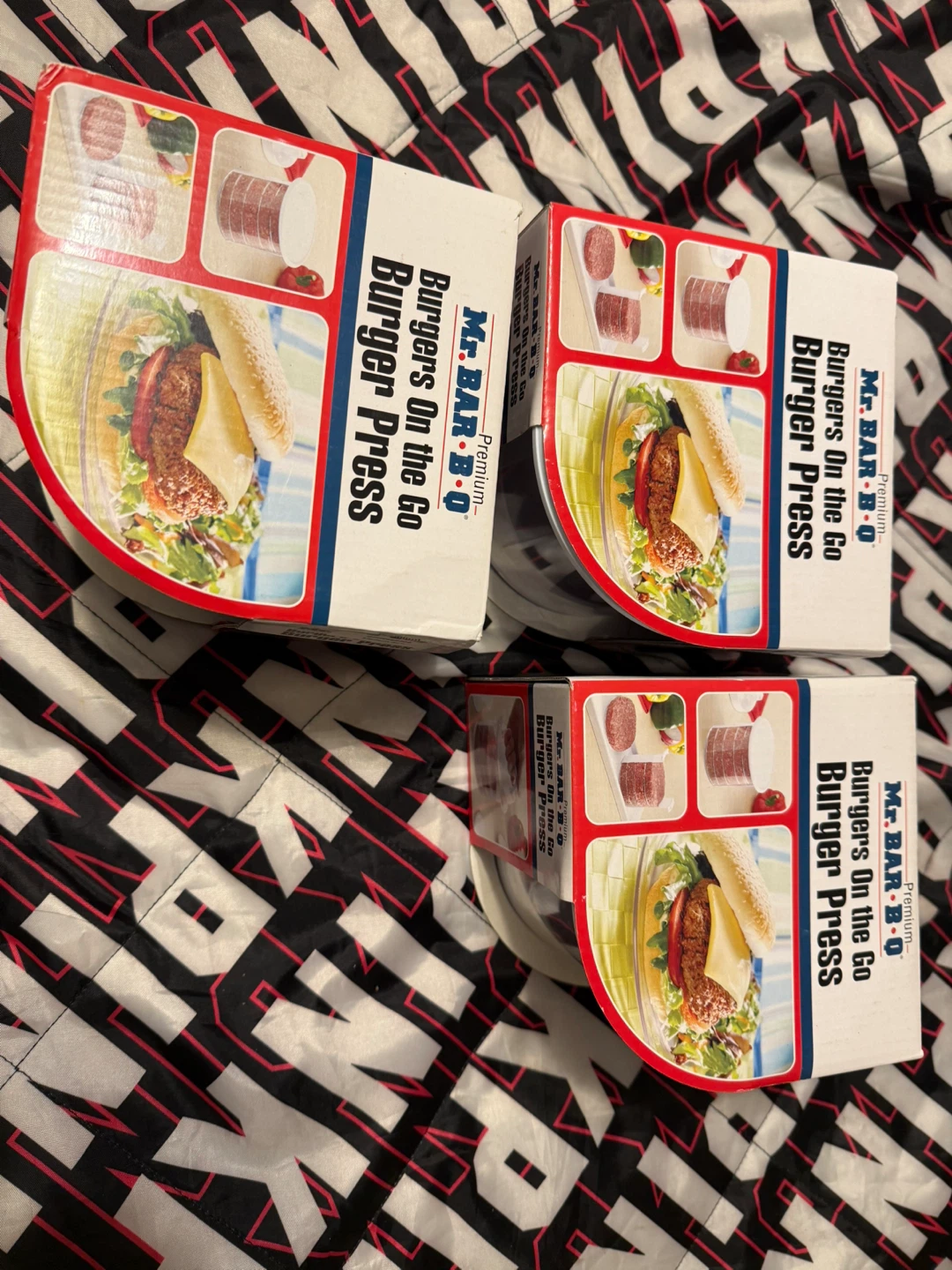 Mr. BAR·B·Q Burgers On the Go Burger Press