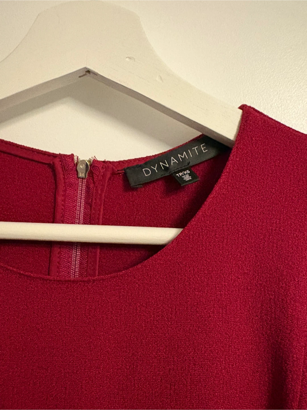 Dynamite Red Sleeveless Fit and Flare Dress - XS - photo 2