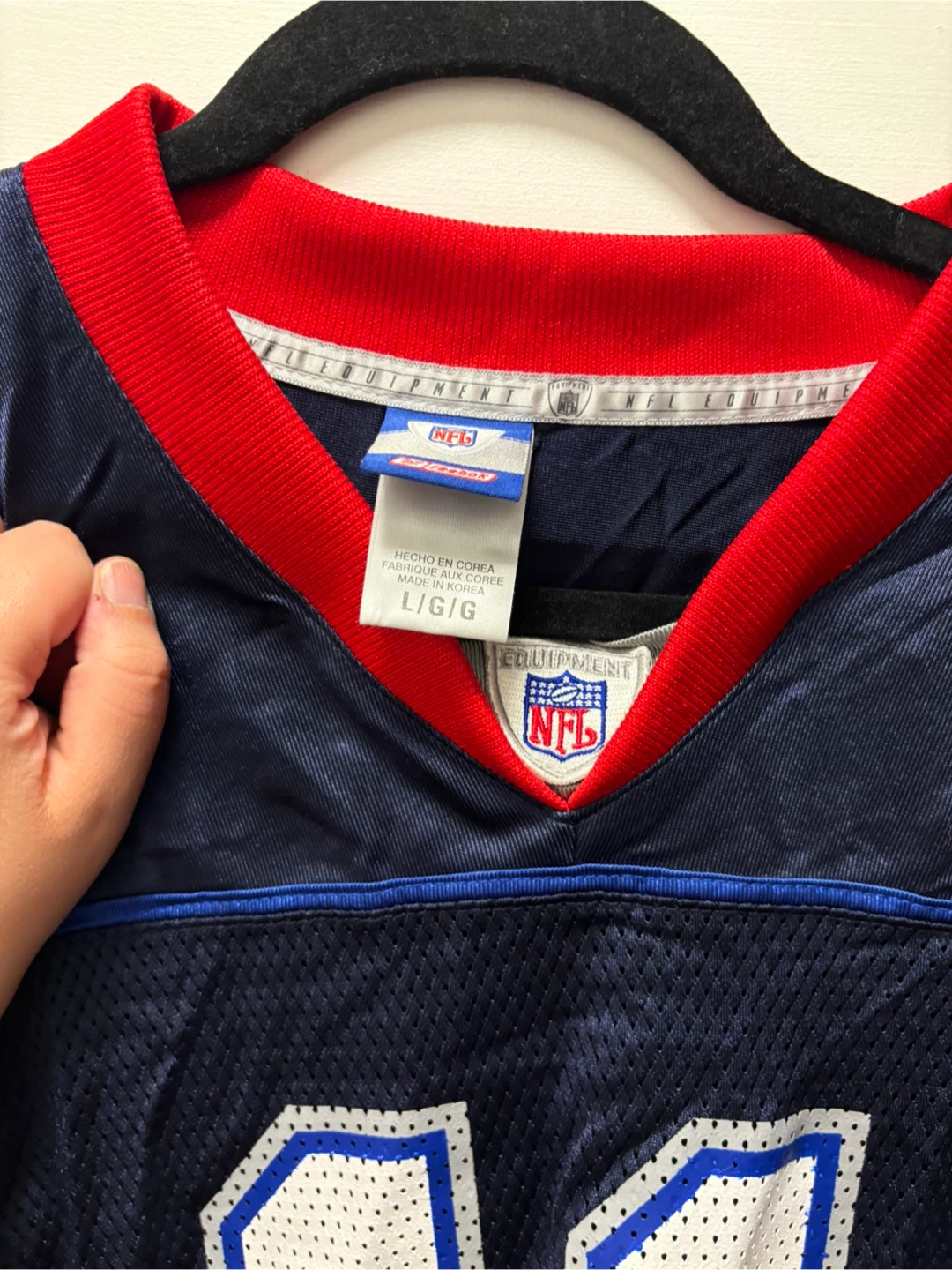 Drew Bledsoe #11 Patriots Reebok Jersey - photo 4