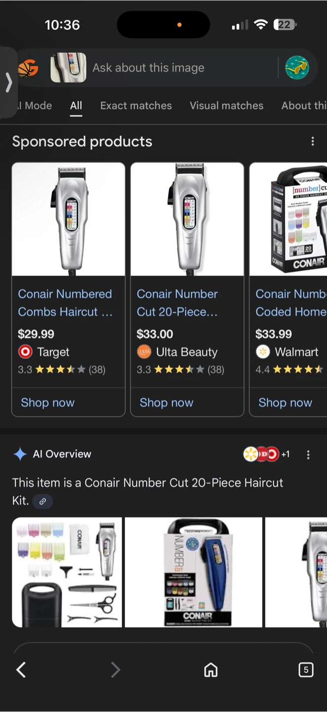Conair Number Cut 20-Piece Home Haircutting Kit - photo 3