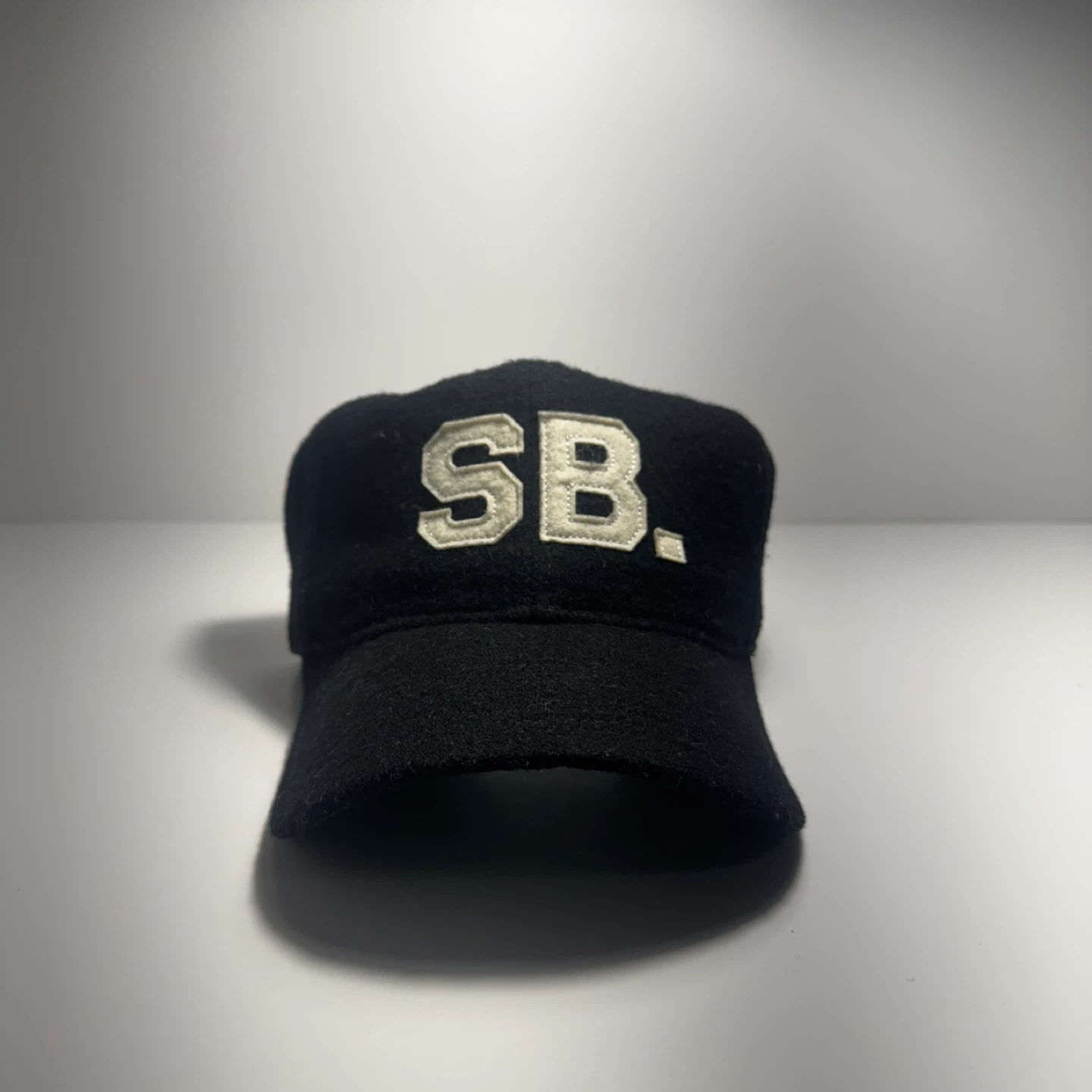 Nike SB Black Cap with "SB." Logo