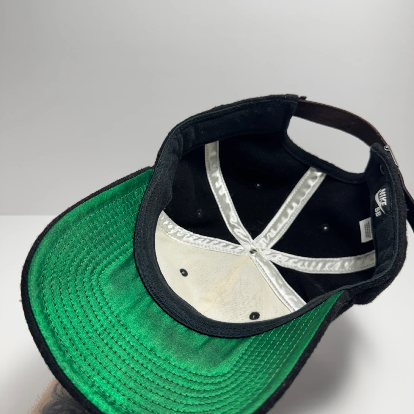 Nike SB Black Cap with "SB." Logo - photo 5
