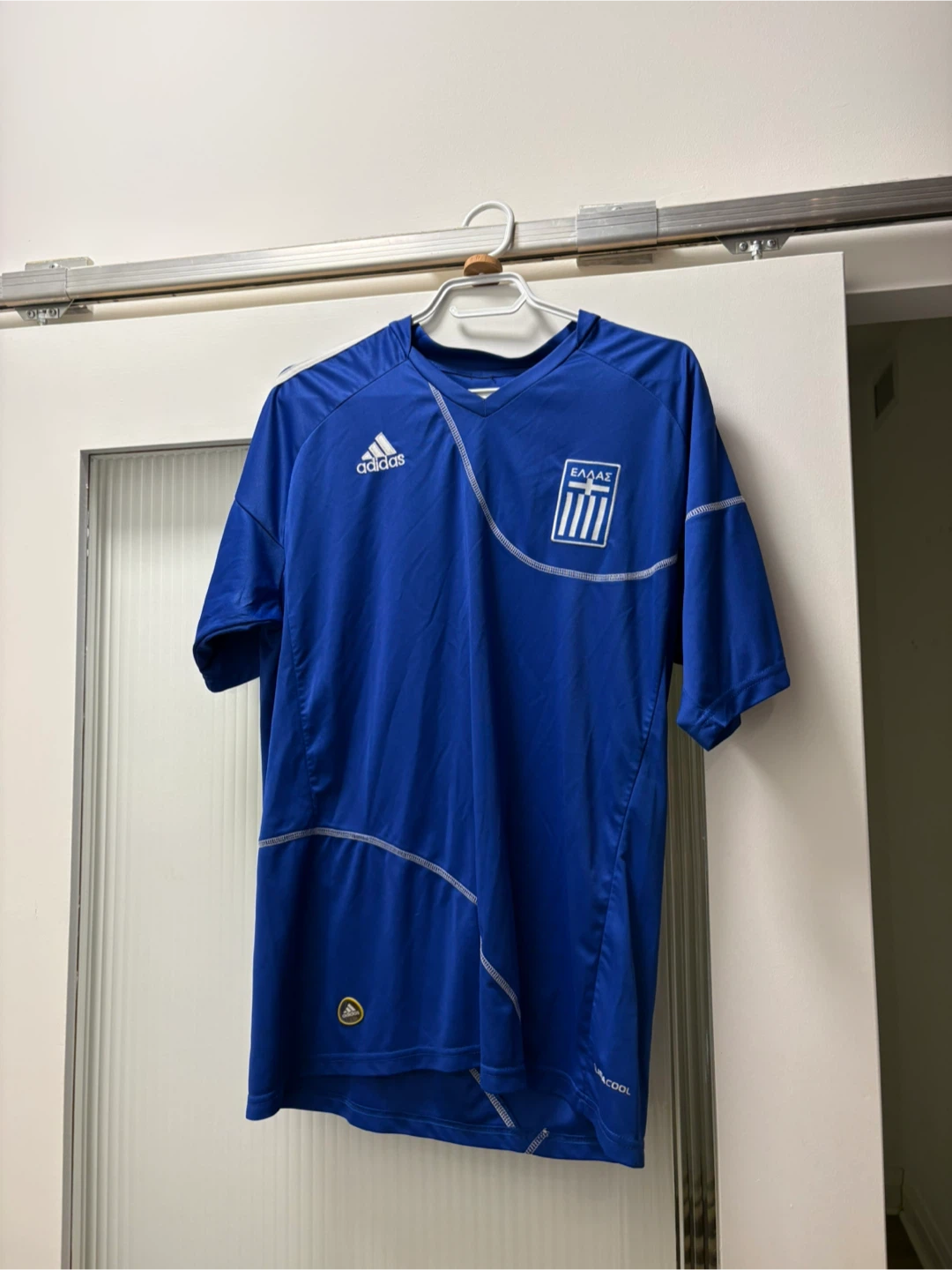 Greece 2010 World Cup Adidas Jersey Blue