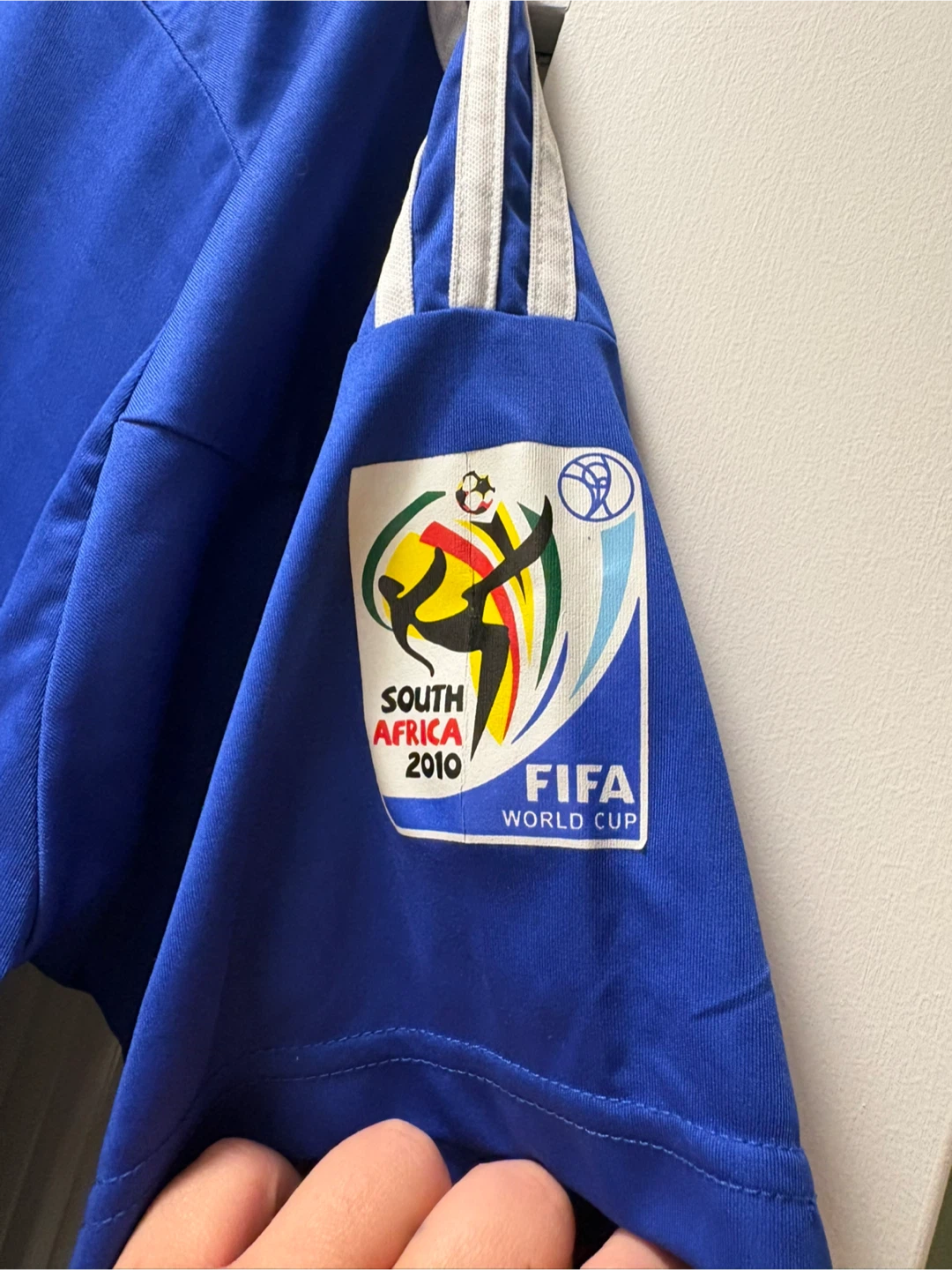 Greece 2010 World Cup Adidas Jersey Blue - photo 3