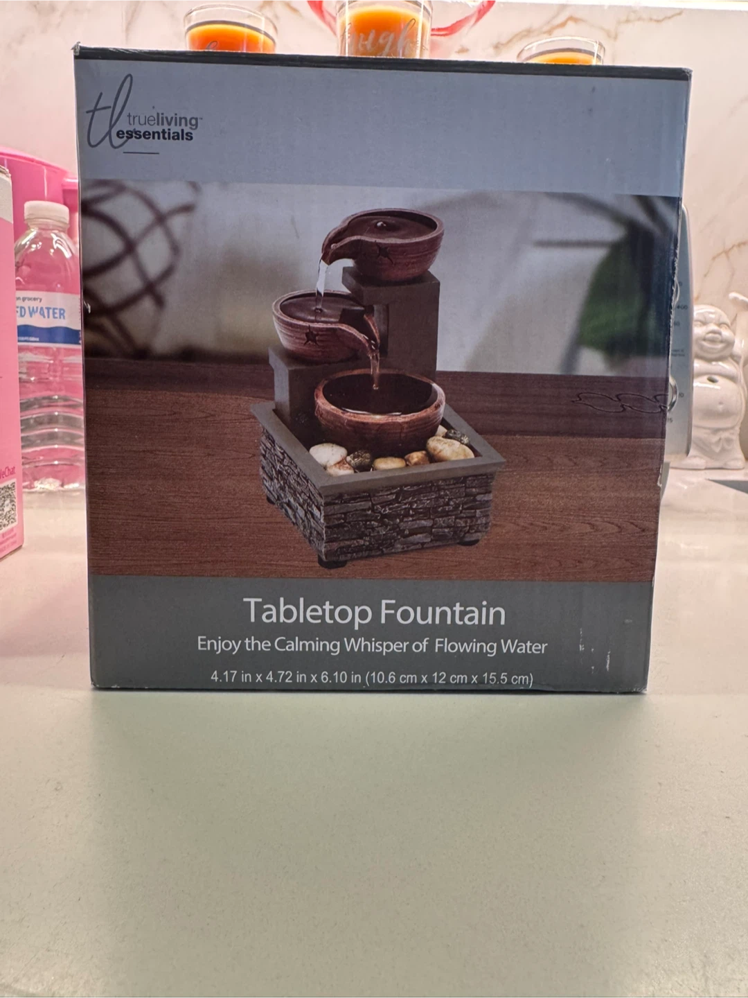 TrueLiving Essentials Tabletop Fountain