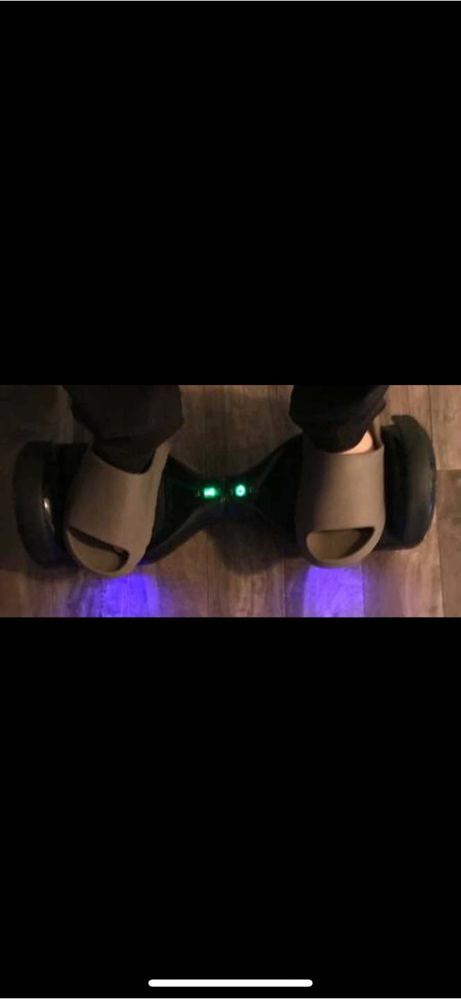 Black Hoverboard with Charger - photo 4