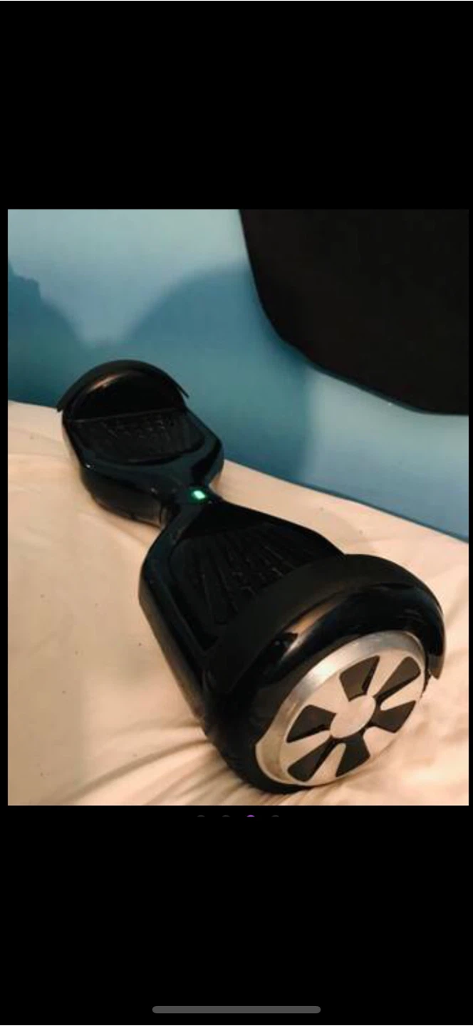 Black Hoverboard with Charger - photo 2