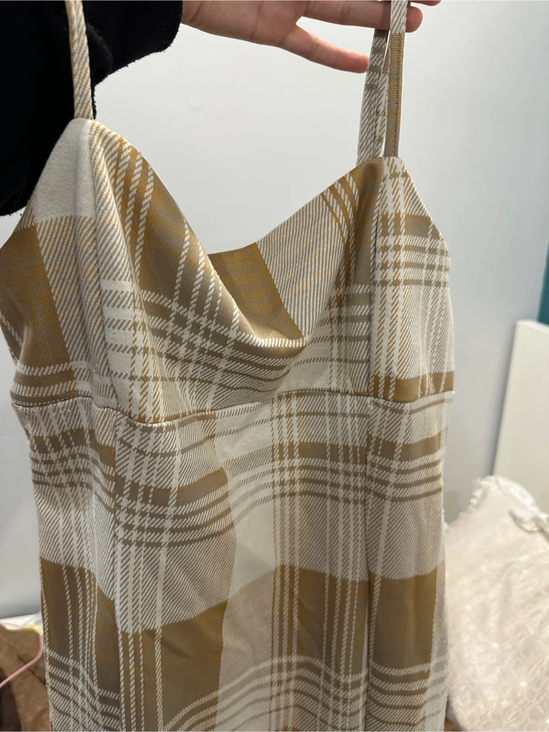Aeropostale Plaid Spaghetti Strap Dress - M - photo 2