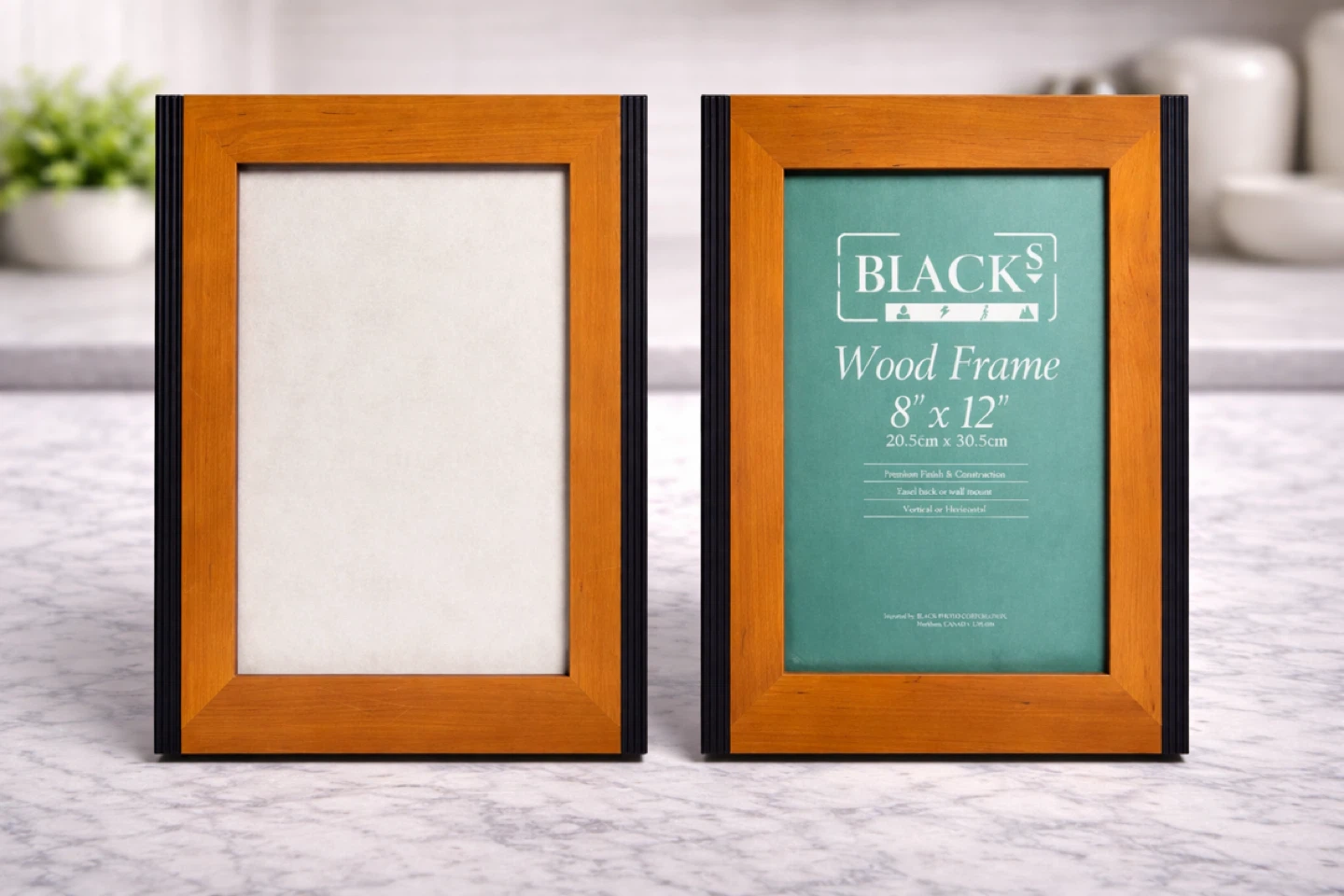 8x12 Wood Picture Frames – Set of 2
