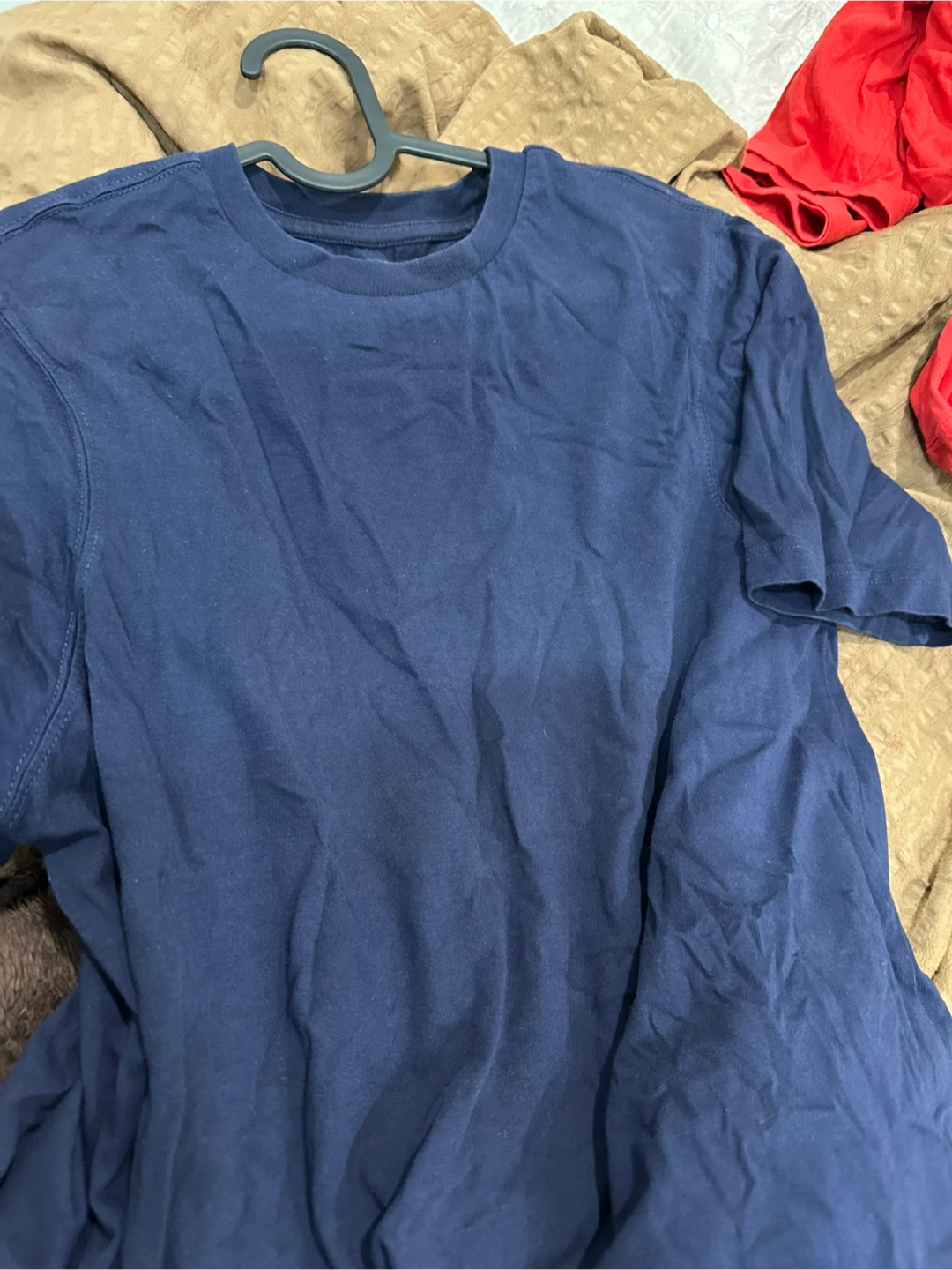 LCKR Navy Blue Cotton T-Shirt Size S/P