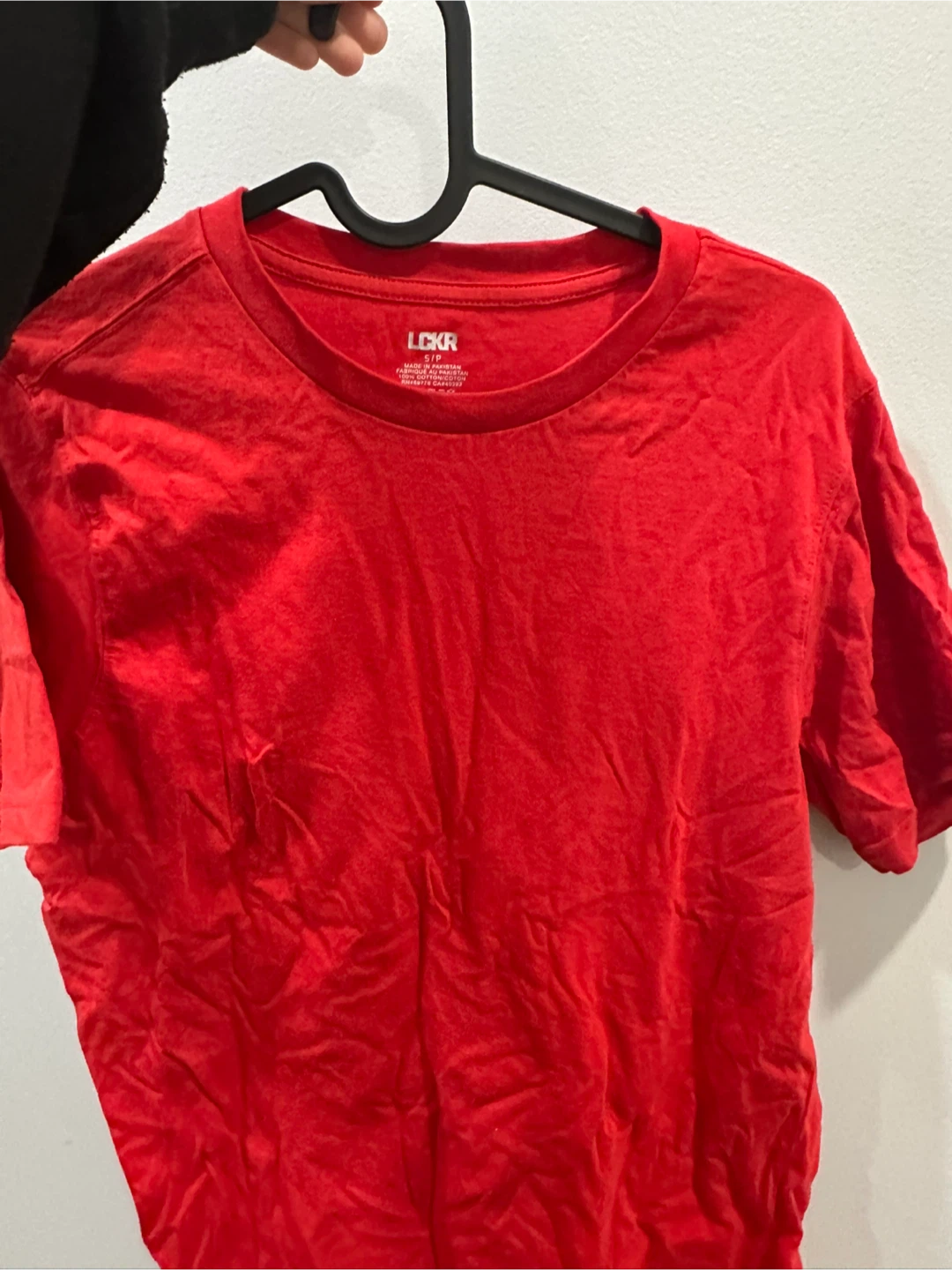 LCKR Red T-Shirt Size S/P