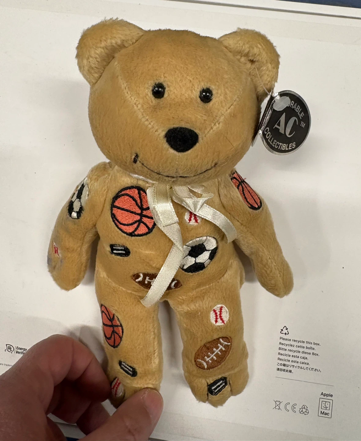 AC Collectibles Sports Teddy Bear – Plush Gift