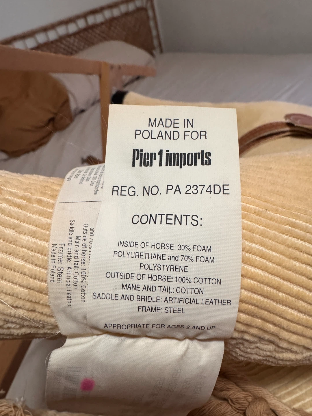 Pier 1 Imports Rocking Horse - photo 3
