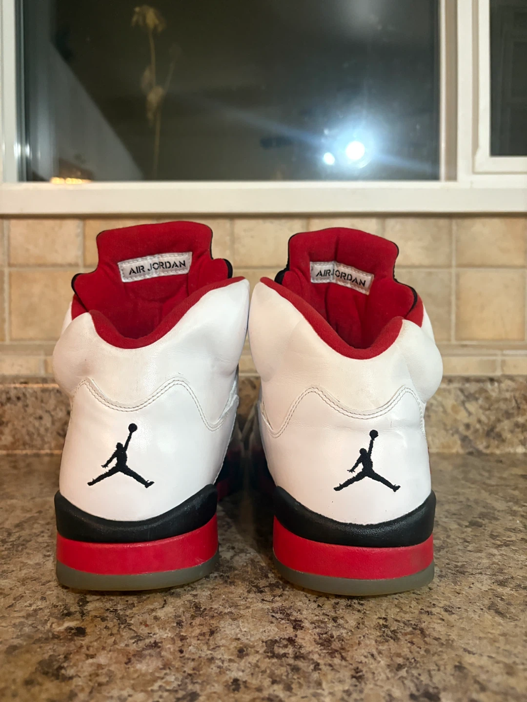 Air Jordan 5 Retro "23" White Red Black - photo 2
