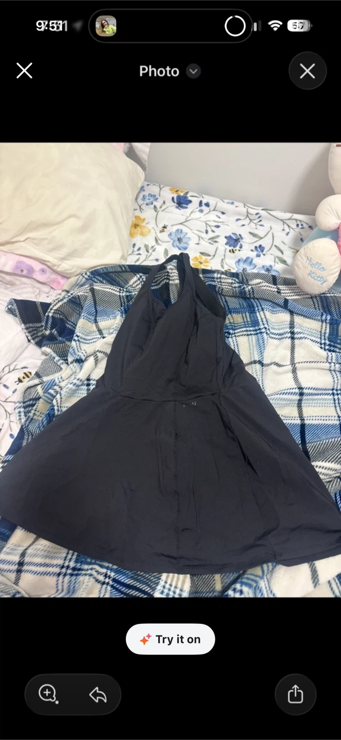 Black Athletic Dress