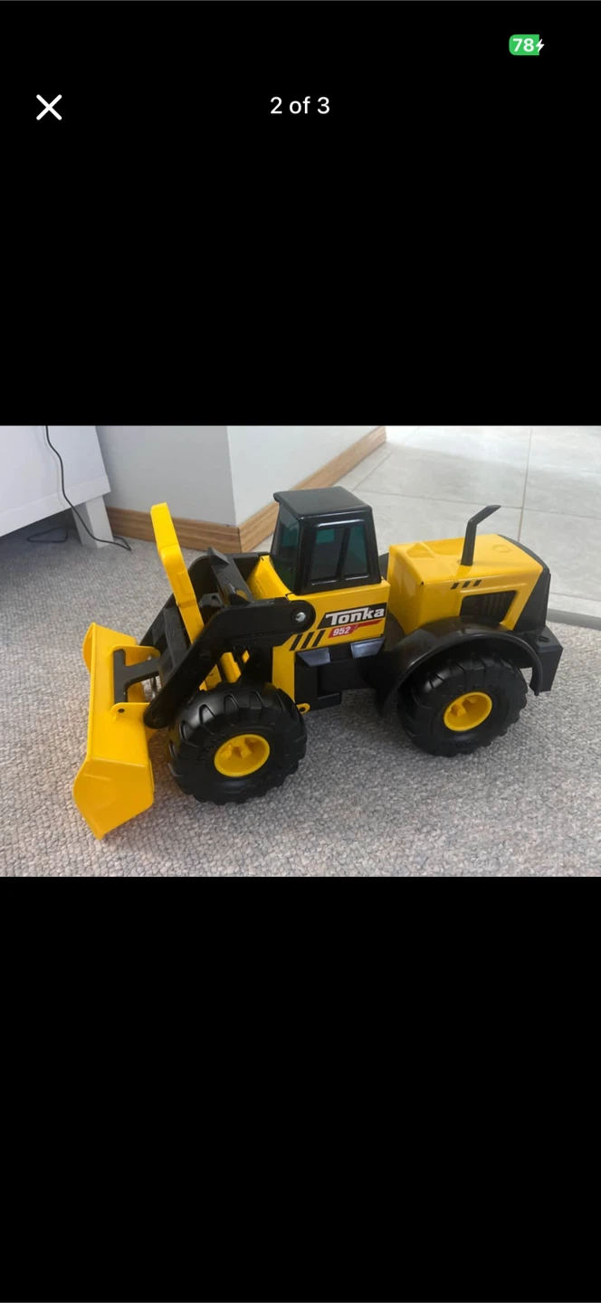 Tonka Steel Classics Front Loader Toy Construction Vehicle - photo 2