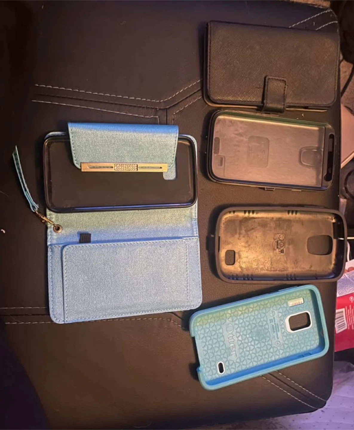 Assorted Cell Phone Wallet Cases and Covers