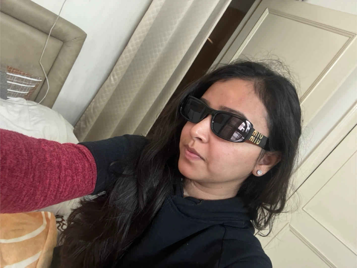 Miu Miu Black Sunglasses