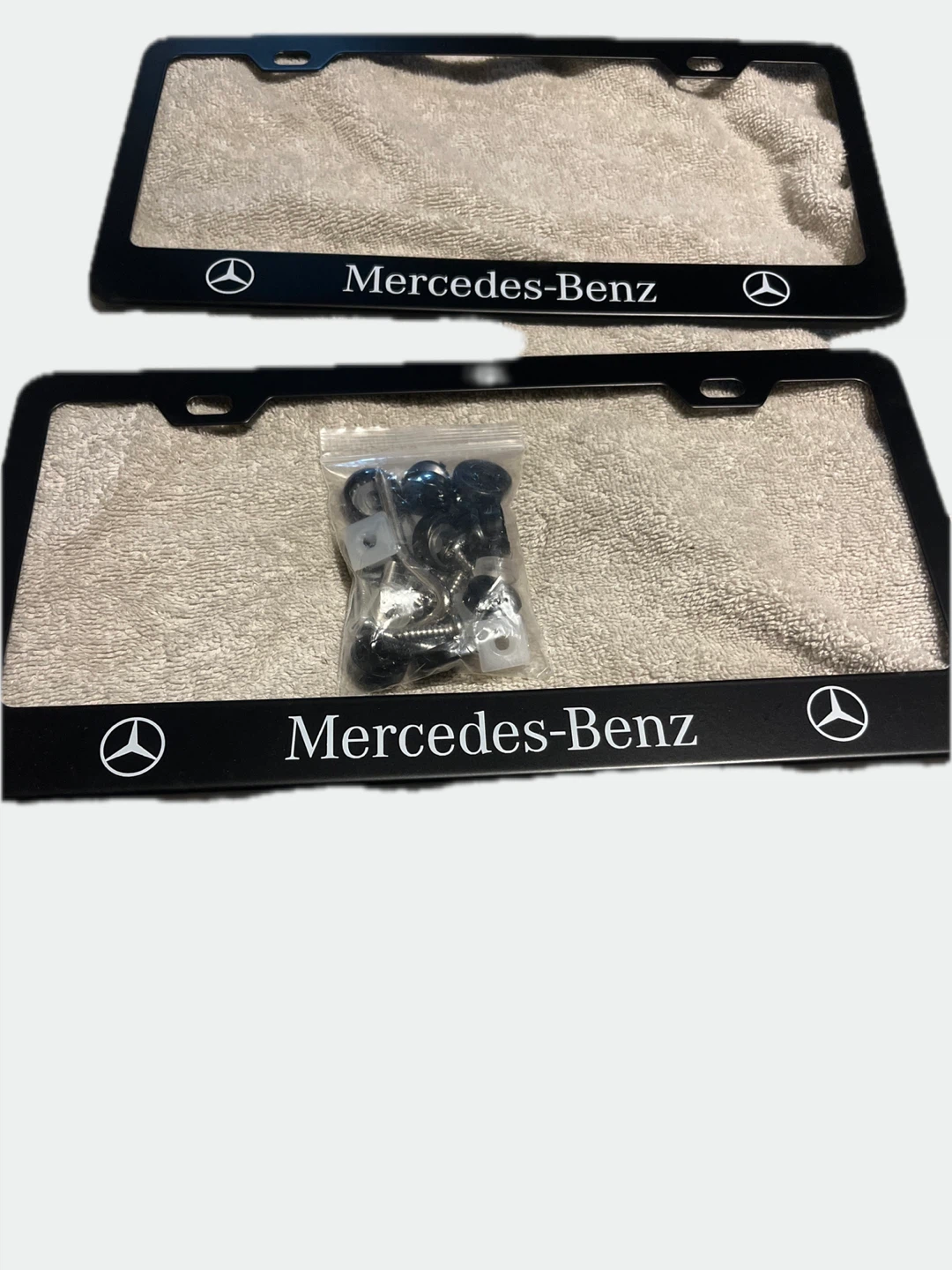 Mercedes-Benz License Plate Frames (Set of 2)